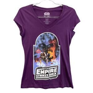 Star Wars Girl's Shirt The Empire Strikes Back Vintage Movie Poster Junior 999M